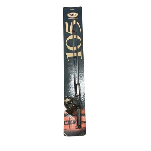Zebco Other - Zebco 105 Spincast Fishing Rod Reel Combo Black NIP VTG Dead Stock 1996 Sealed